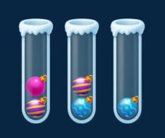 クリスマスのソートパズルゲーム【ソーティング Xmasボール】