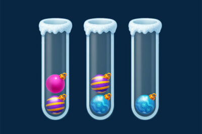 クリスマスのソートパズルゲーム【ソーティング Xmasボール】