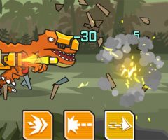 武装恐竜の放置ゲーム【CyberDino: T-Rex vs Robots】