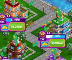 都市を発展させる放置ゲーム Tap for money: Restaurant Mogul