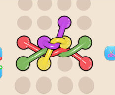 絡まったロープを解くパズルゲーム【ツイストロープ3D】