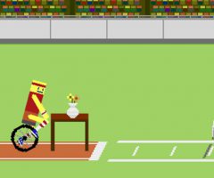 一輪車でスポーツ競技するネタゲーム UNICYCLE HERO