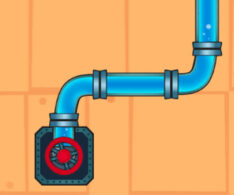 水をつなげる誘導パズル【ウォーターパイプ】｜配管を回してクリアしよう
